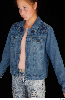 Isla casual dressed jeans jacket upper body 0002.jpg